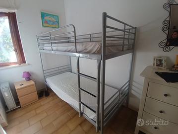 letto a castello IKEA inclusi materassi