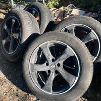 Cerchi lega 17 + gomme termiche per Renault Kadjar