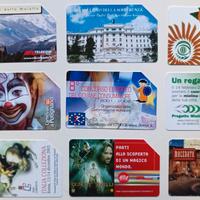 Schede telefoniche da collezione bassa tiratura