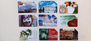 Schede telefoniche da collezione bassa tiratura