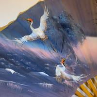 Ventaglio dipinto a mano