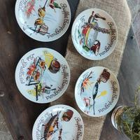 Piatti in ceramica francese.