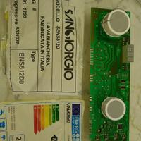 scheda lavatrice Sangiorgio modello SENS812D