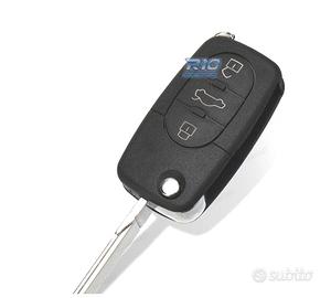 ALLOGGIAMENTO CHIAVE AUDI QUADRATA 3 PULSANTI CON 