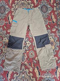 pantaloni modulabili e trekking bambino quechua
