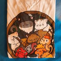 T-shirt La Compagnia dell'Anello - Versione Cats