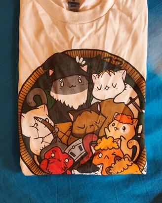 T-shirt La Compagnia dell'Anello - Versione Cats