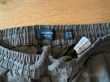 Pantalone verde militare Pull&Bear