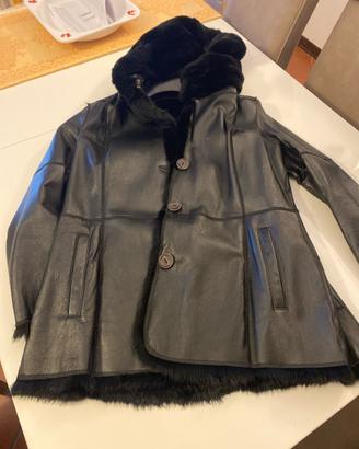 Giacca/Cappotto vera Pelle - taglia 44