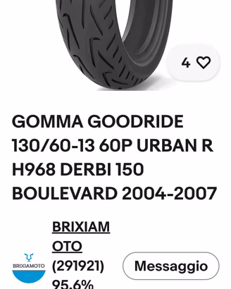 Treno di gomme Goodride Urban 968
