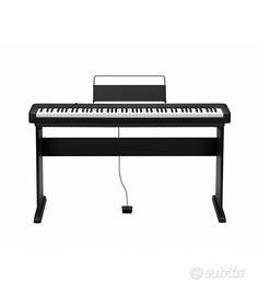 Casio CDP-S110BK + CS46P Stand Pianoforte Digitale