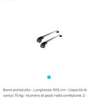 Portatutto Thule WingBar Edge 9593