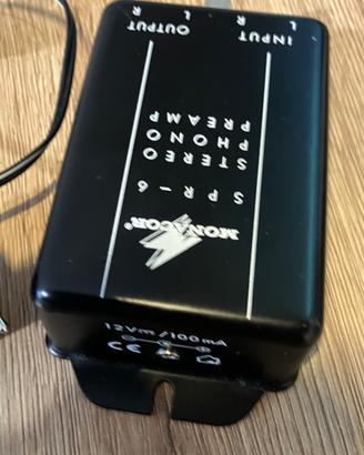 Preamplificatore phono per giradischi