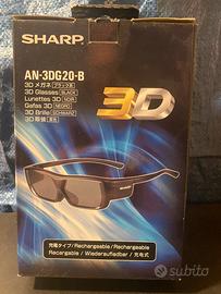 Occhiali 3D Sharp AN-3DG20-B