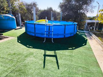 piscina fuori terra 427x84