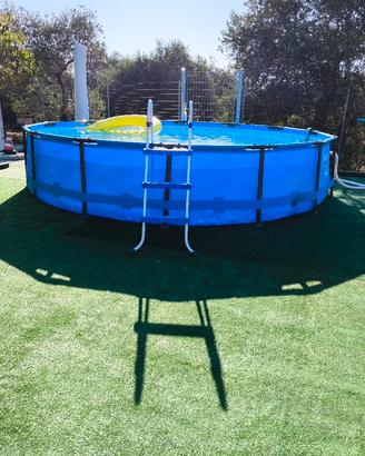 piscina fuori terra 427x84