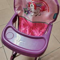 Seggiolone giocattolo per bambole