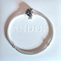 Pandora bracciale chiusura Luna misura 17cm Nuovo