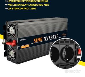 inverter a onda sinusoidale pura da 12V a 230V, c