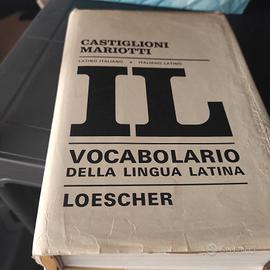 "IL " vocabolario latino castiglioni Mariotti 