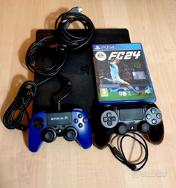 PlayStation 4 Slim 500GB + 2 controller + FC24