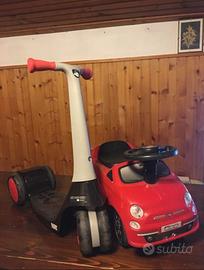 Macchina 500 e Monopattino Chicco