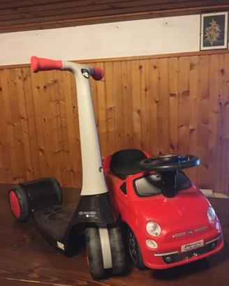 Macchina 500 e Monopattino Chicco