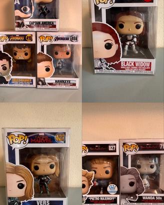 Funko Pop - Marvel, Film, Serie tv.