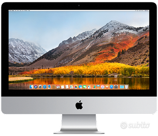 iMac 21,5, software grafici e font originali