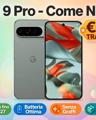 Google Pixel 9 Pro - batteria 100% - come nuovo