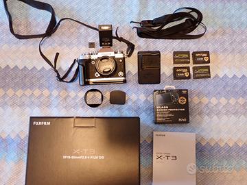 FUJIFILM X-T3 argento