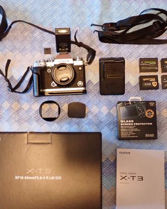 FUJIFILM X-T3 argento