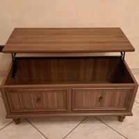 cassapanca  e tavolino 2 in 1