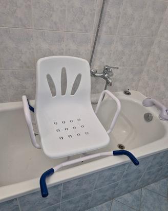 seduta girevole per vasca da bagno