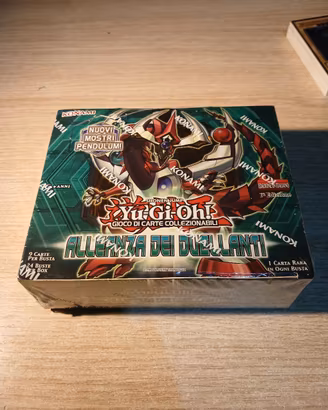 Box Carte Yugi-Oh Alleanza Dei Duellanti