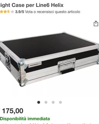 Flight Case per Line 6 Helix