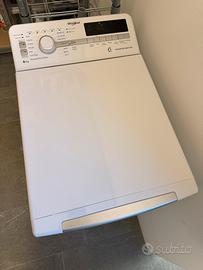 Lavatrice Whirlpool TDLR P65 carica dall’alto