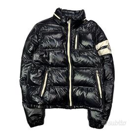 Bomber piumino Moncler nero autentico 3/L
