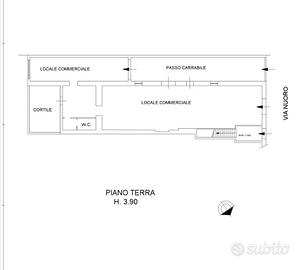 Locale commerciale Cagliari via Nuoro