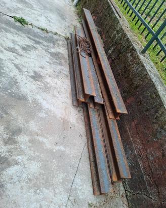 Putrelle in ferro