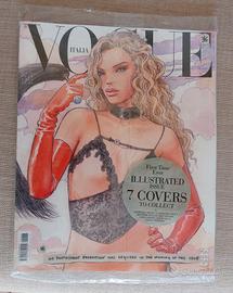 Vogue first time ever illustrated is.Milo Manar