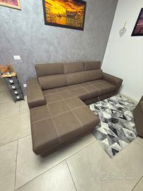 Divano letto con penisola