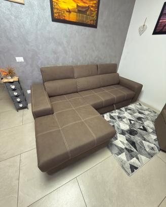 Divano letto con penisola