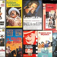 Mix film Cult e Western in VHS