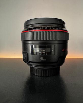 Obiettivo Canon EF 50mm f/1.2 L ECCELLENTE