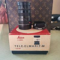 Obiettivo Tele Elmarit 2,8/90 Leica da revisionare