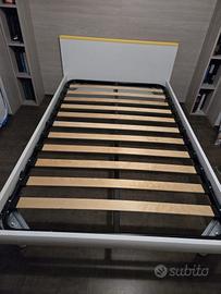 letto una piazza e mezzo con materasso