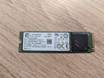 SSD Sk Hynix 256 GB - NVMe - 2280 - SSD05