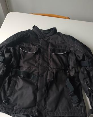 Giacca moto impermeabile 4 stagioni TG M (48/50)