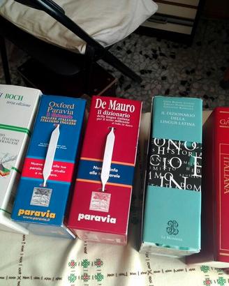 Libri dante, vocabolari, fumetti